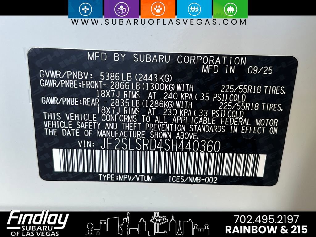 New 2025 Subaru Forester Limited image 33