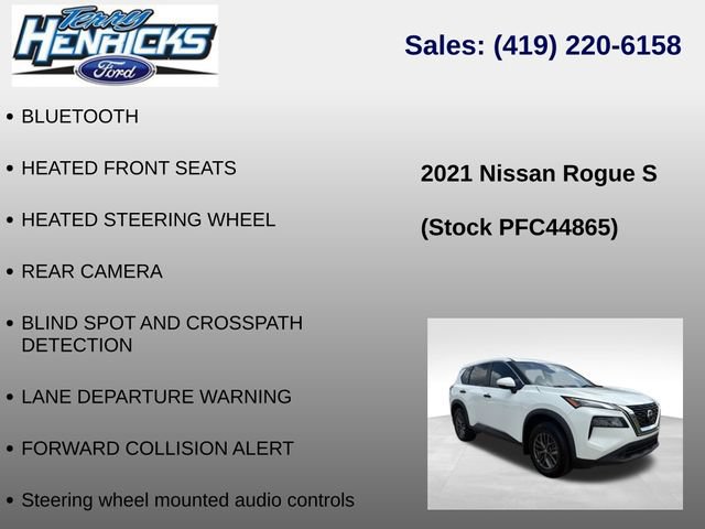 Used 2021 Nissan Rogue S FWD image 12