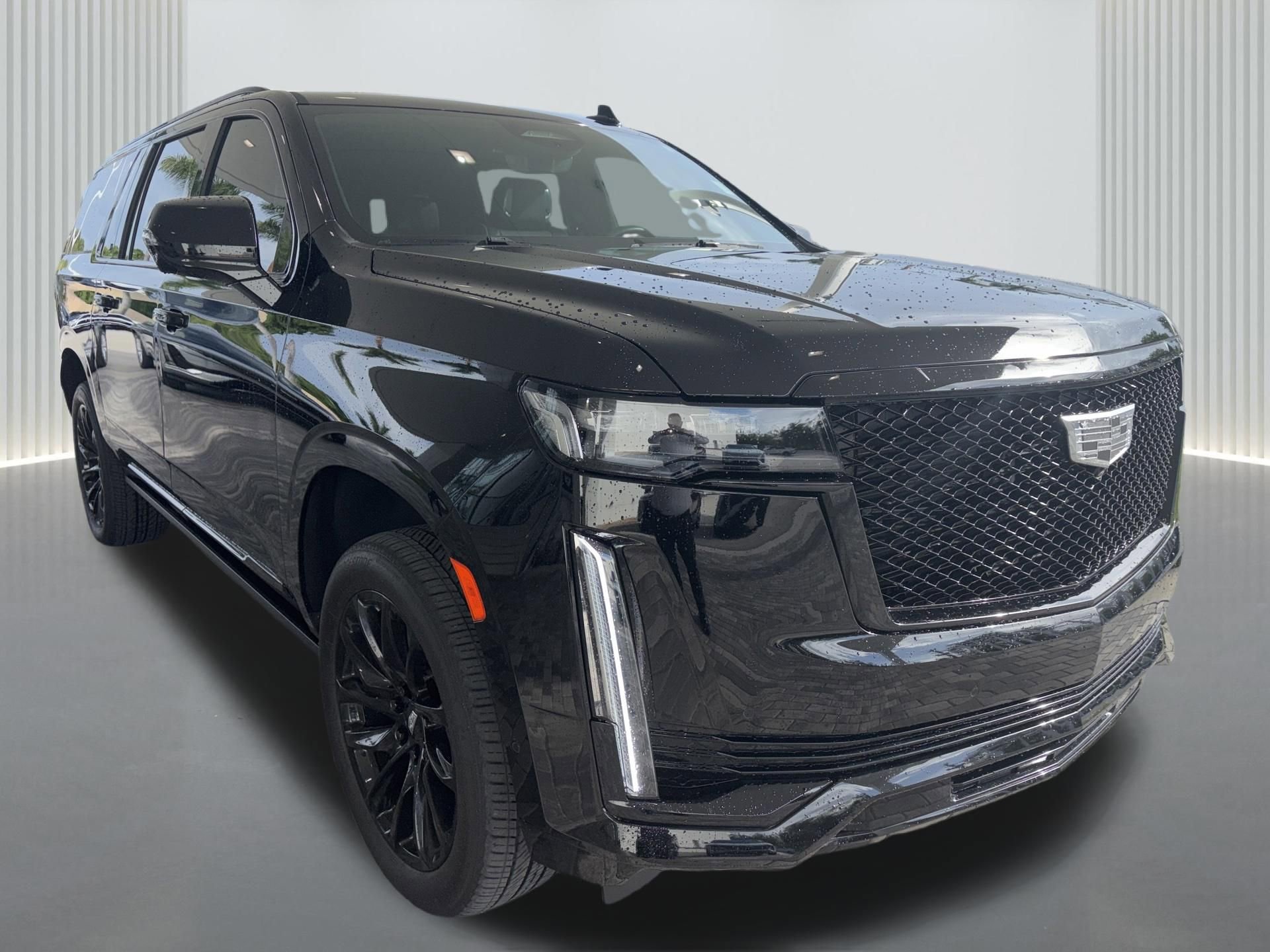 Used 2023 Cadillac Escalade ESV Sport w/ LPO, ONYX Package AWD/4WD video 2