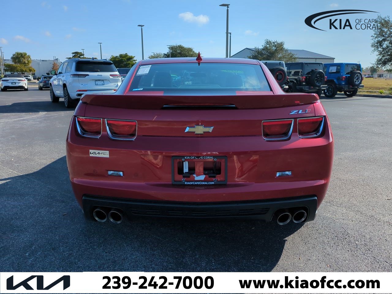 Used 2013 Chevrolet Camaro ZL1 w/ Gray Stripe Package image 6