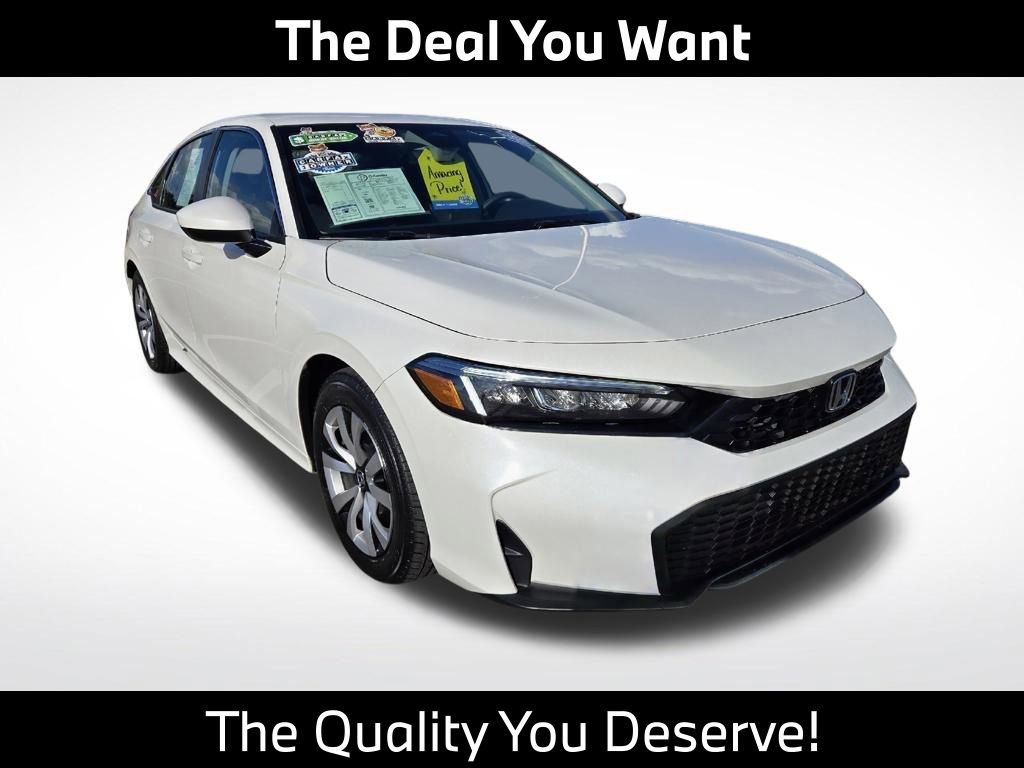 Used 2025 Honda Civic LX image 1