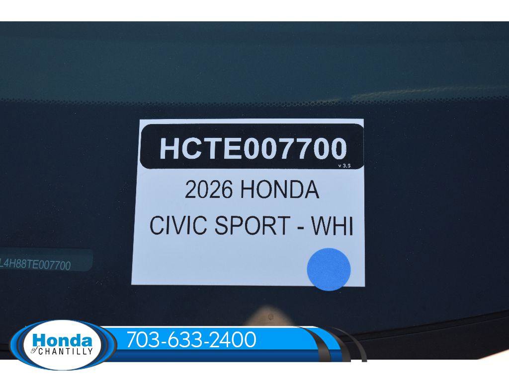 New 2026 Honda Civic Sport image 33