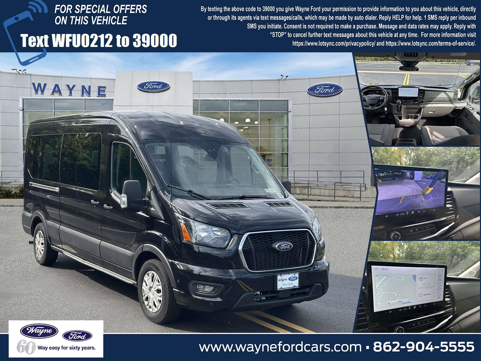Certified 2025 Ford Transit 350 XLT RWD image 1
