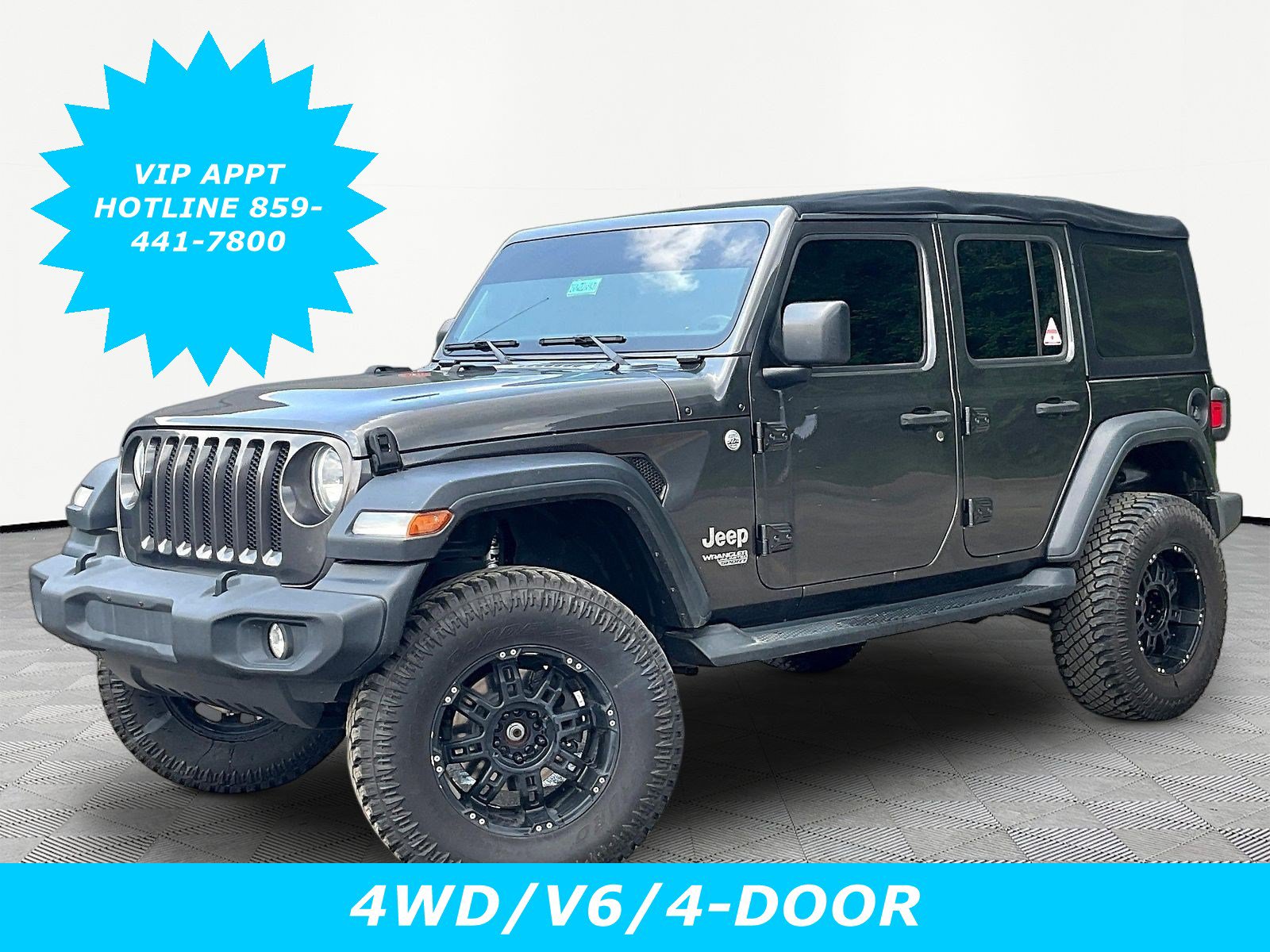 Used 2018 Jeep Wrangler Unlimited Sport S AWD/4WD image 1