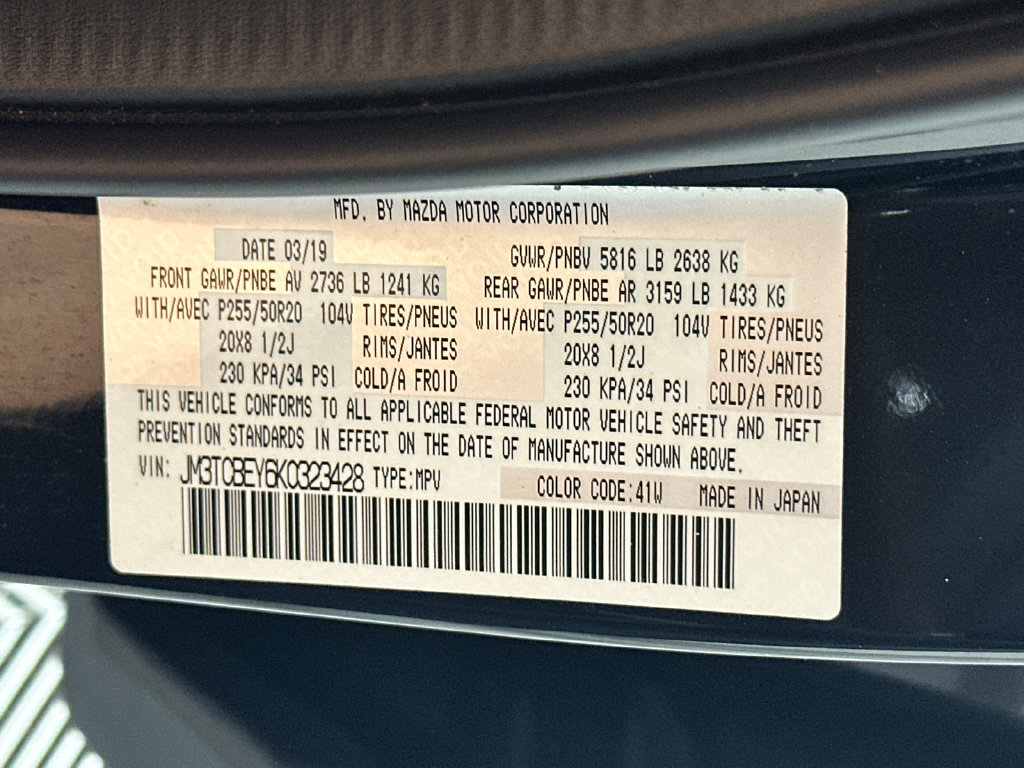 Used 2019 MAZDA CX-9 Signature AWD/4WD image 34