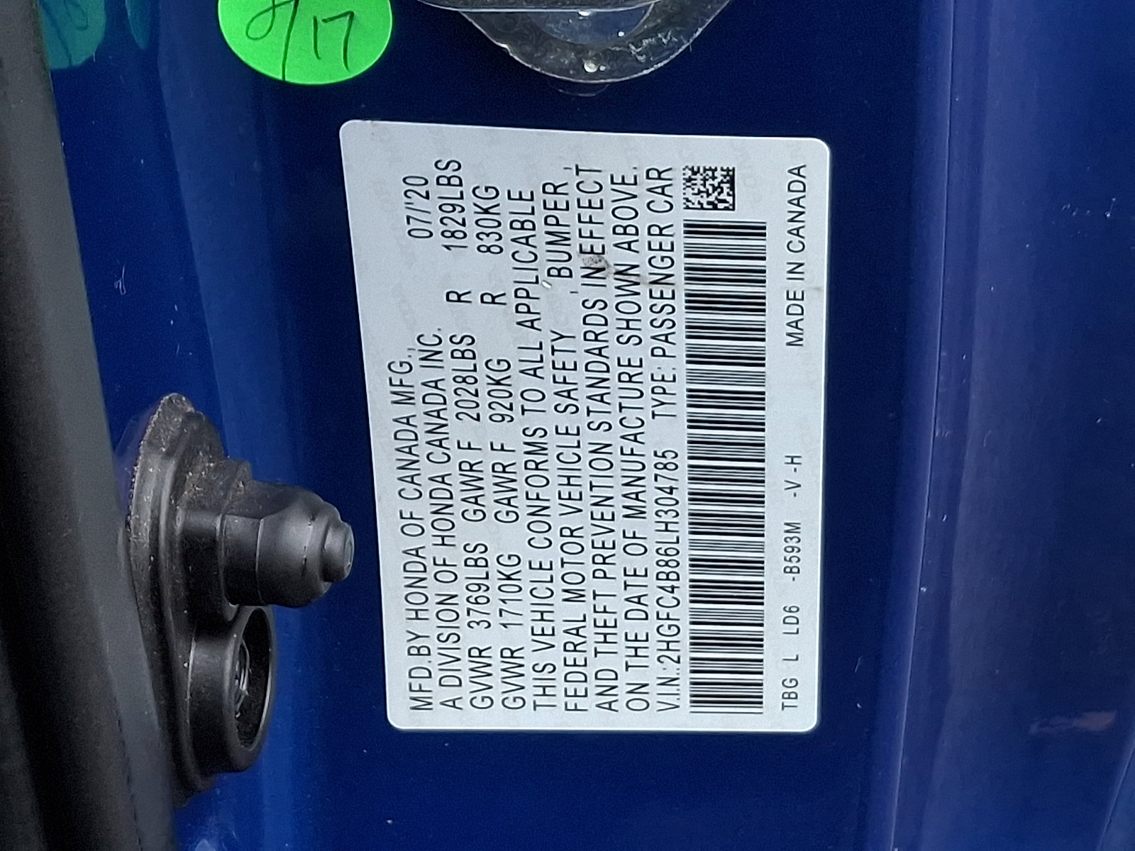 Used 2020 Honda Civic Sport image 26