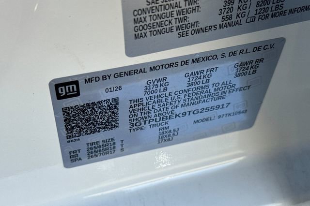 New 2026 GMC Sierra 1500 SLE w/ Preferred Package image 33