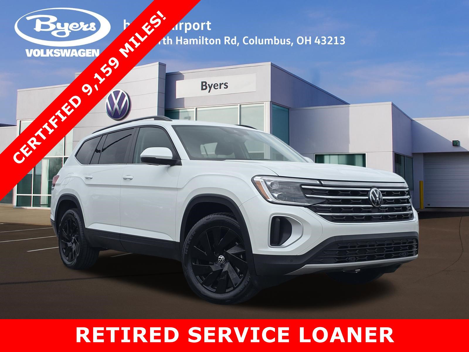 Certified 2026 Volkswagen Atlas SE AWD/4WD 360° Tour