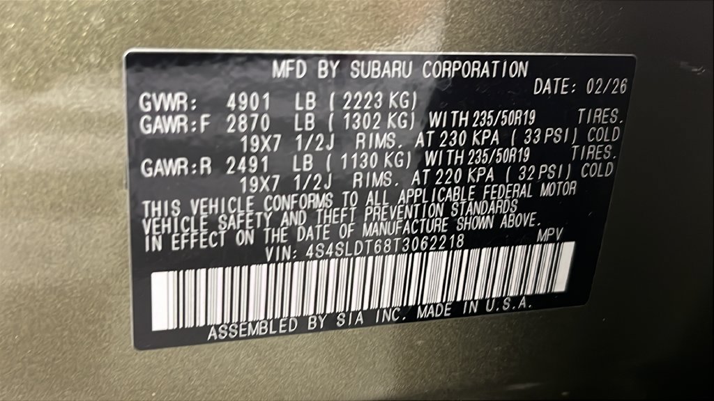 Used 2026 Subaru Forester Touring AWD/4WD image 39