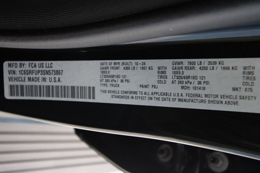 Used 2025 RAM 1500 RHO w/ RHO Level 1 Equipment Group image 49