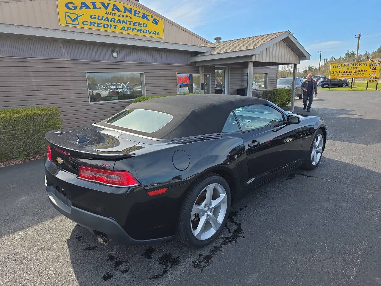 Used 2015 Chevrolet Camaro LT w/ RS Package RWD image 6