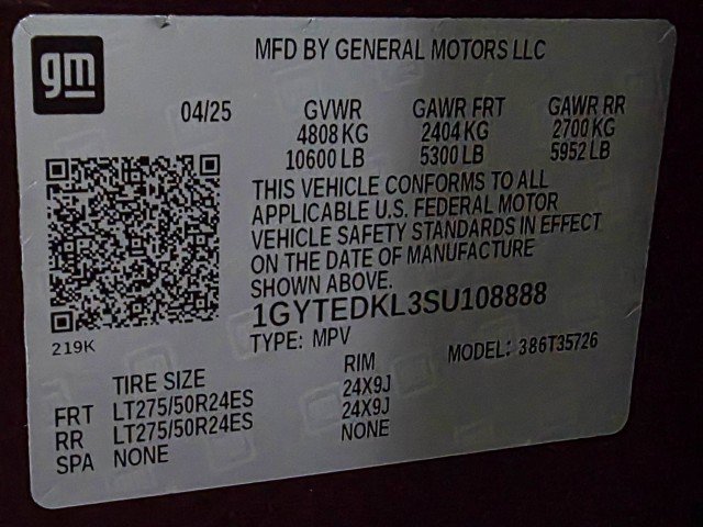 Used 2025 Cadillac Escalade IQ Luxury 2 w/ LPO, Premium Carpet Package image 47