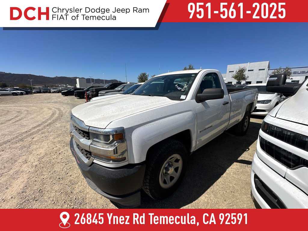 Used 2018 Chevrolet Silverado 1500 W/T RWD image 1