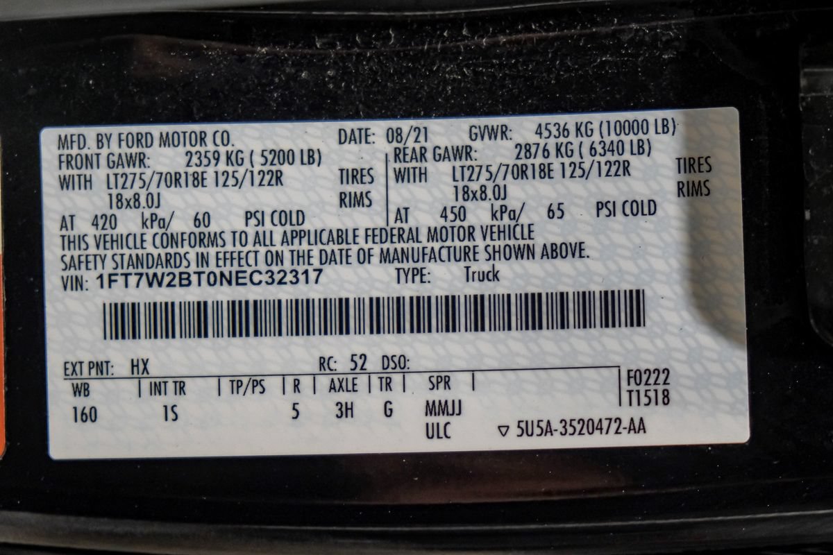 Used 2022 Ford F250 XL w/ STX Appearance Package AWD/4WD image 65
