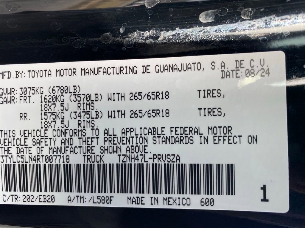 Used 2024 Toyota Tacoma Limited image 22