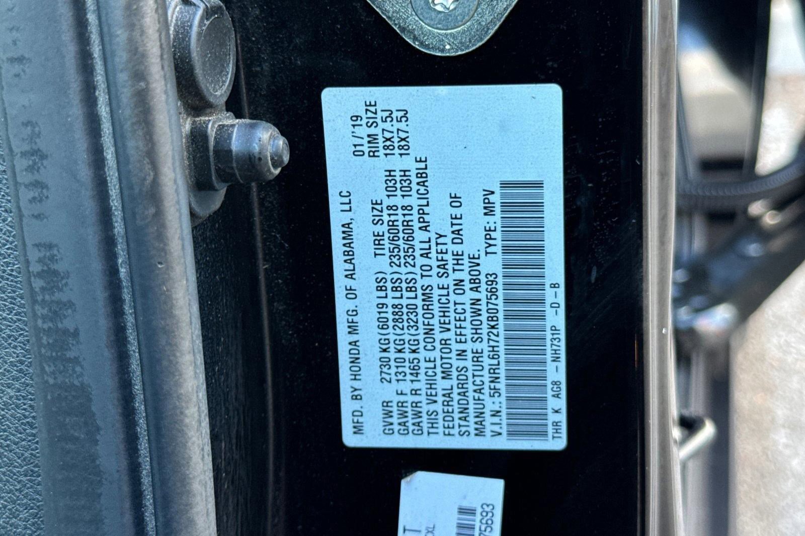 Used 2019 Honda Odyssey EX-L image 21