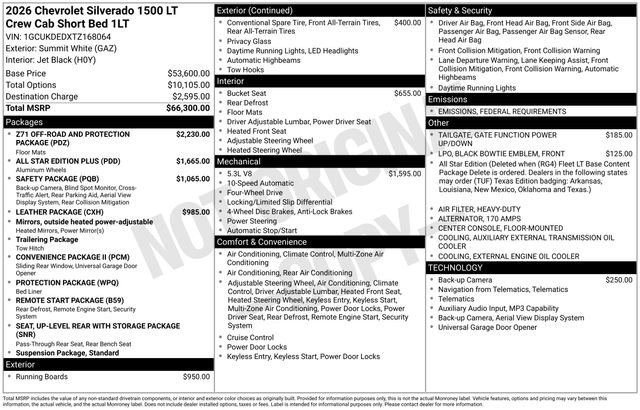 New 2026 Chevrolet Silverado 1500 LT image 2