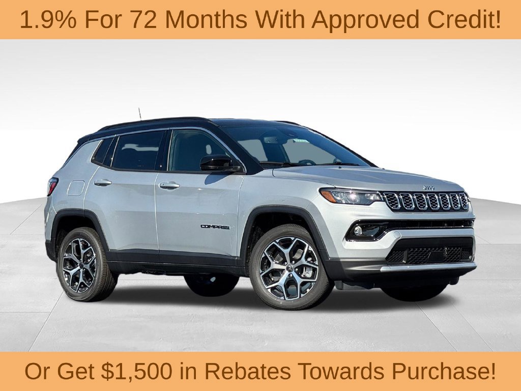 New 2026 Jeep Compass Limited AWD/4WD 360° Tour