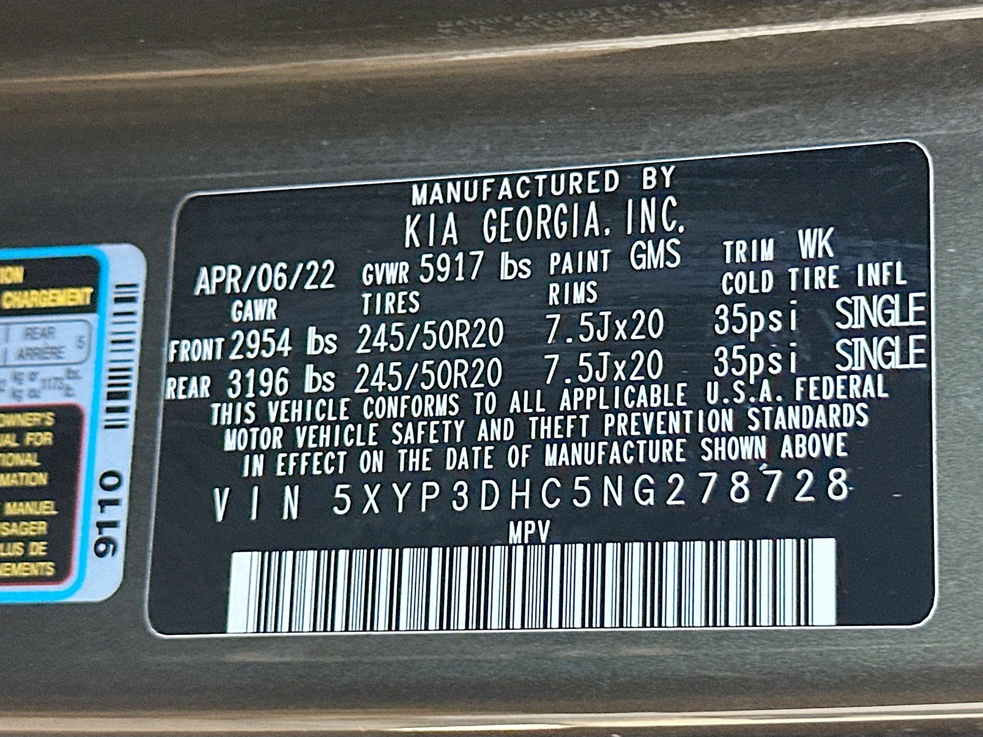 Used 2022 Kia Telluride EX w/ EX Premium Package image 36
