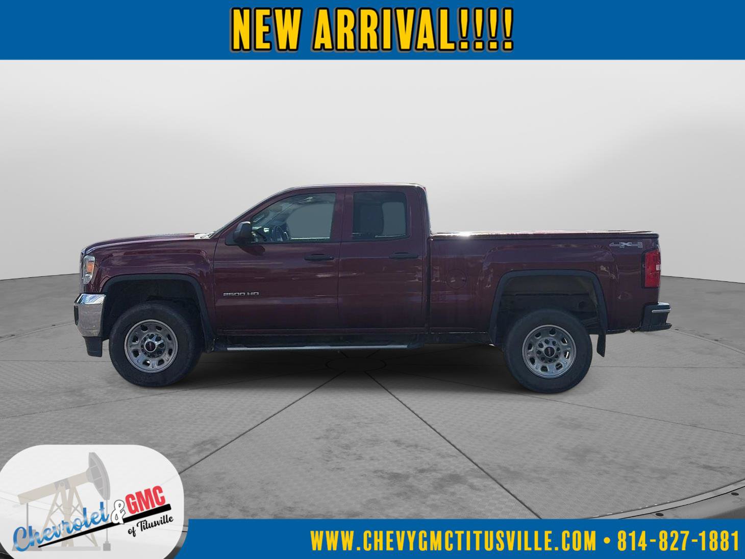 Used 2015 GMC Sierra 2500 4x4 Double Cab w/ Sierra Convenience Package image 8