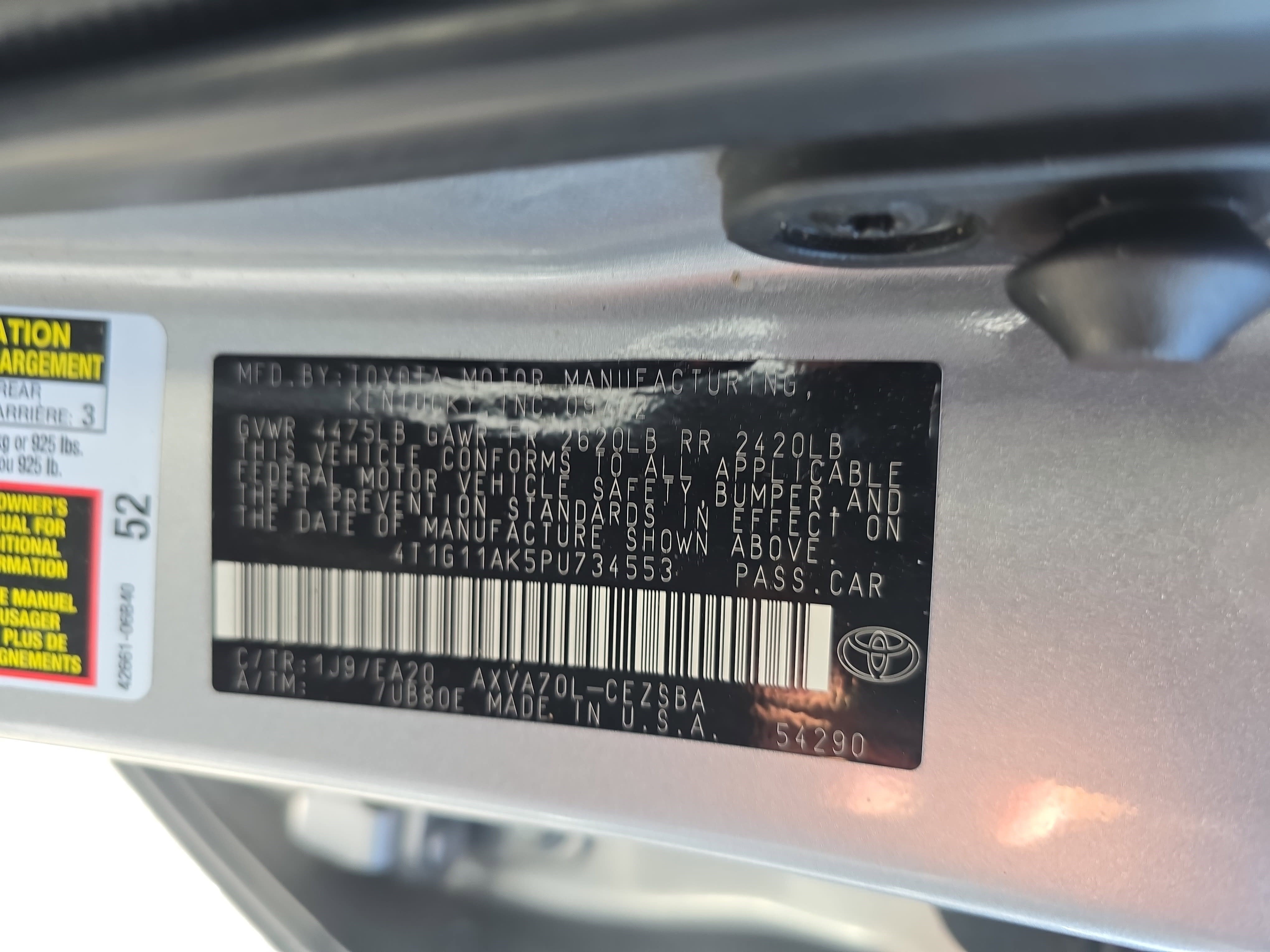 Used 2023 Toyota Camry SE FWD image 32