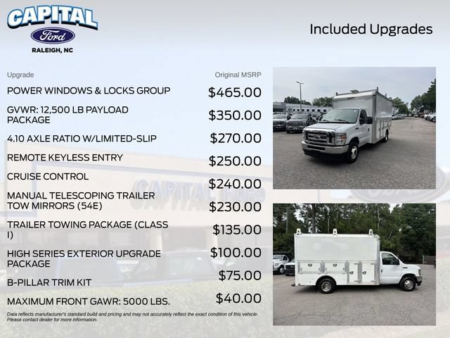 Used 2023 Ford E-350 and Econoline 350 Super Duty w/ Power Windows & Locks Group RWD image 3