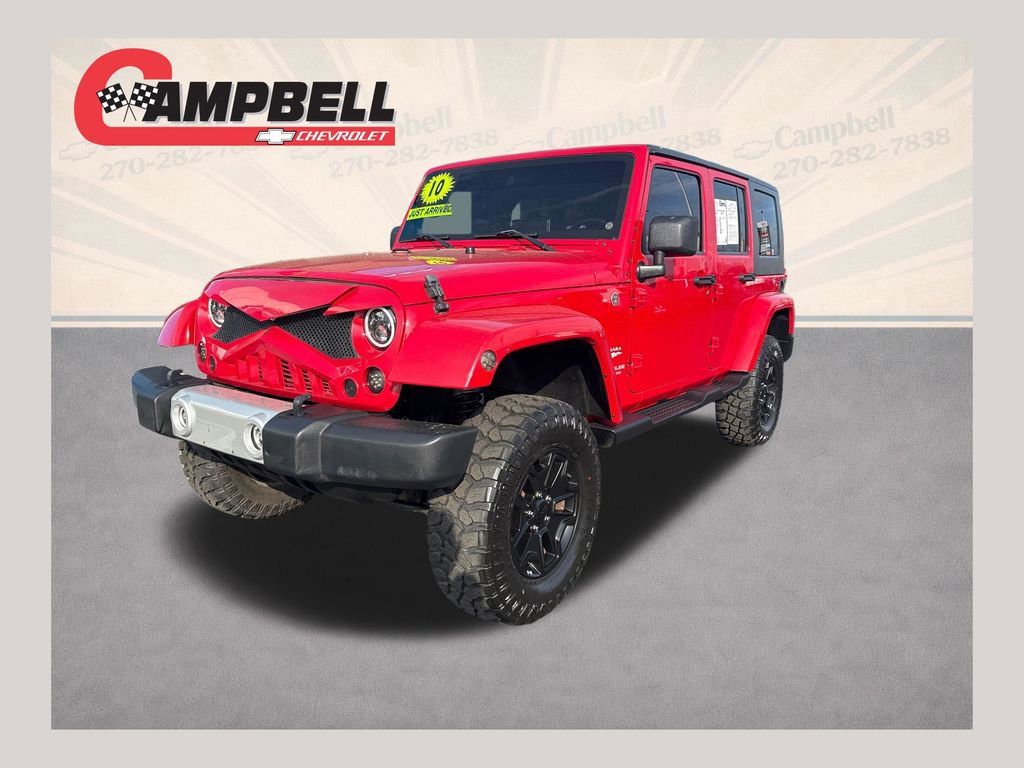 Used 2010 Jeep Wrangler Unlimited Sahara w/ Dual Top Group image 1