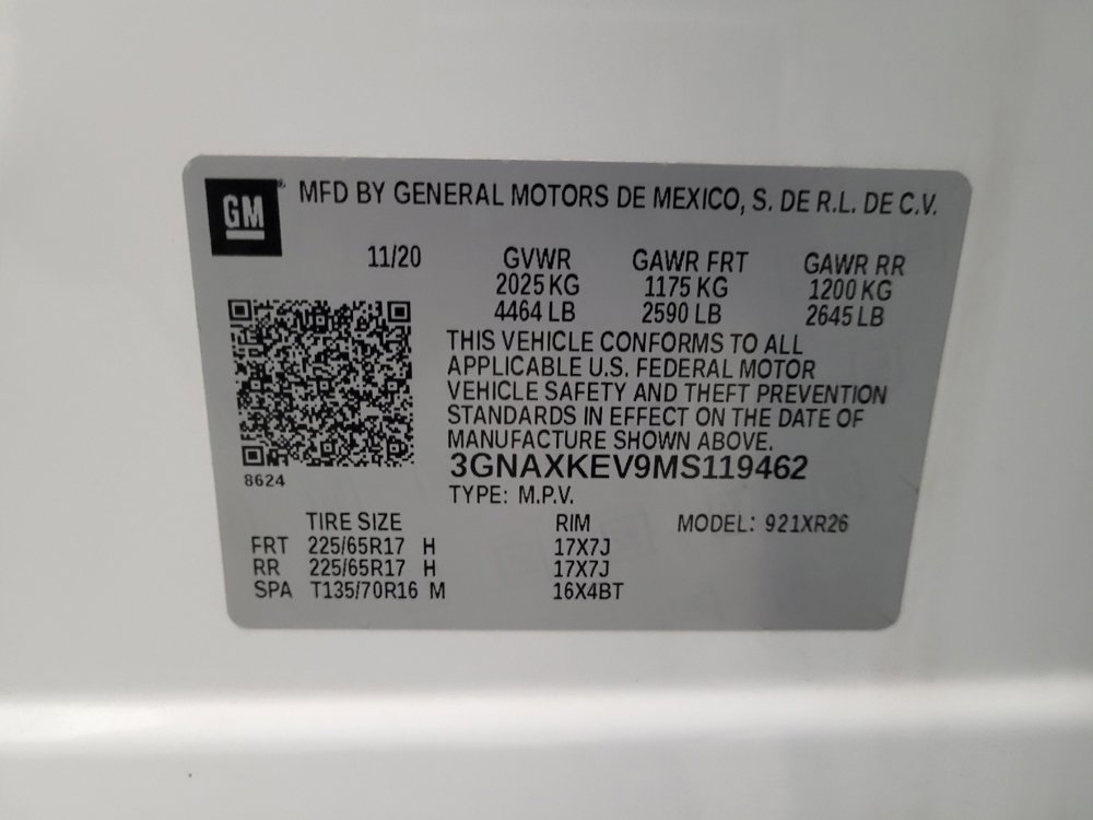 Used 2021 Chevrolet Equinox LT image 33