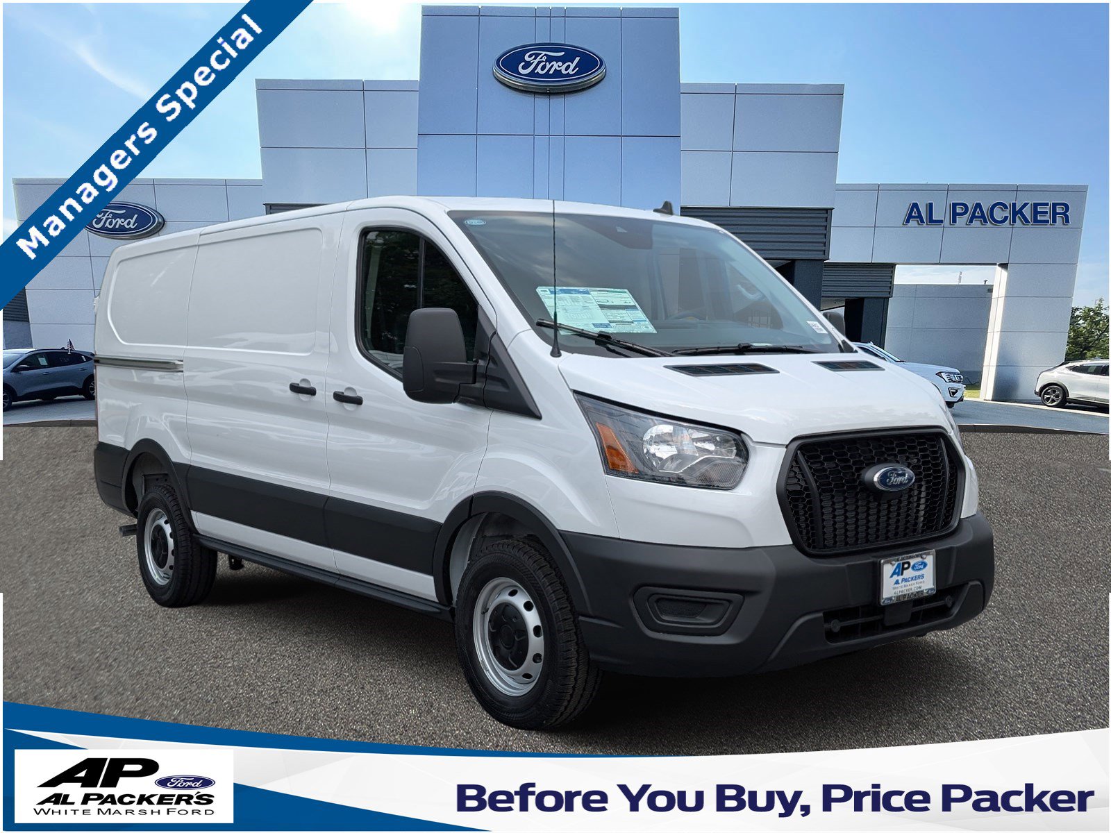 New 2025 Ford Transit 250 Low Roof w/ Load Area Protection Package