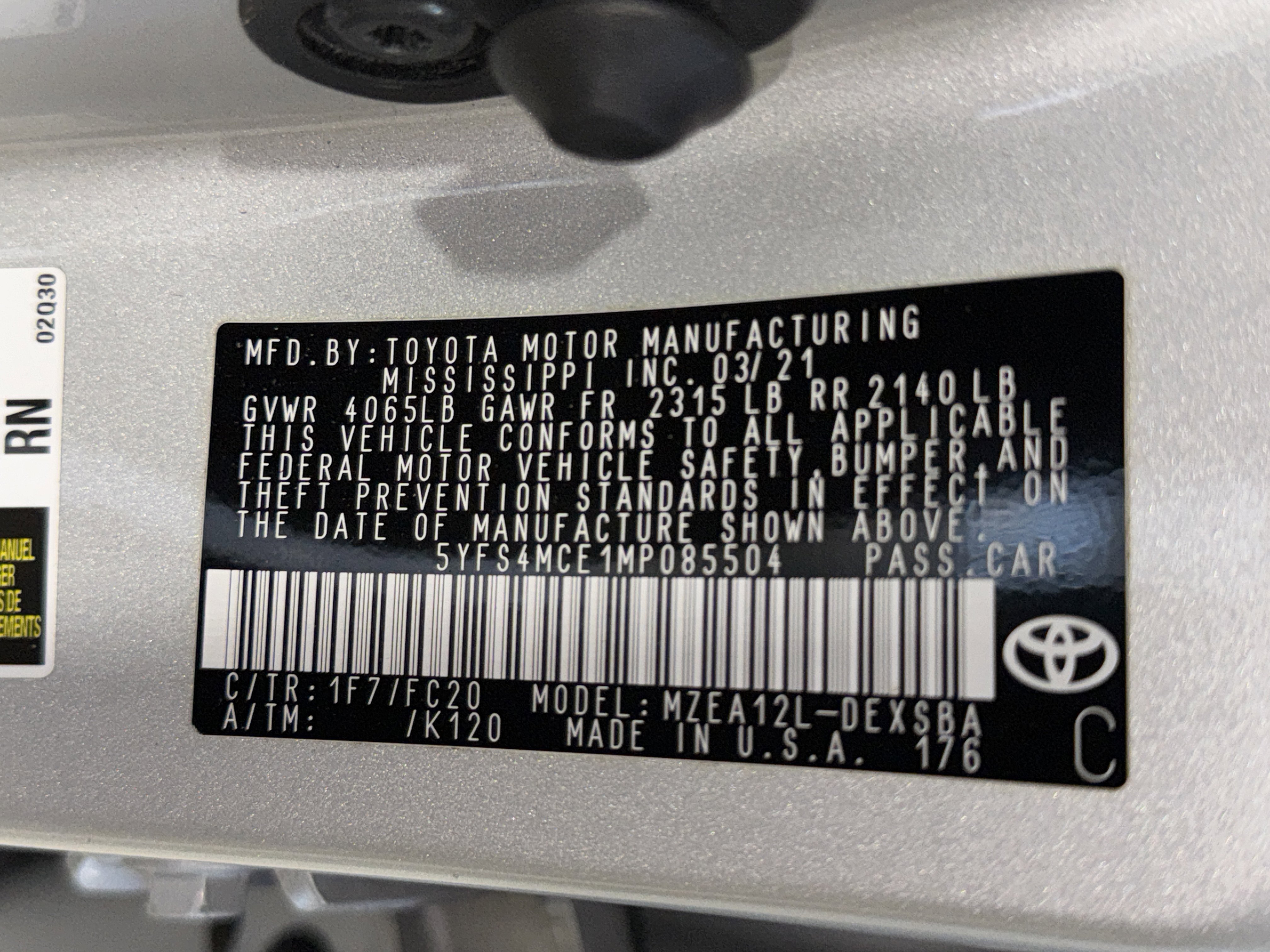 Used 2021 Toyota Corolla SE image 37