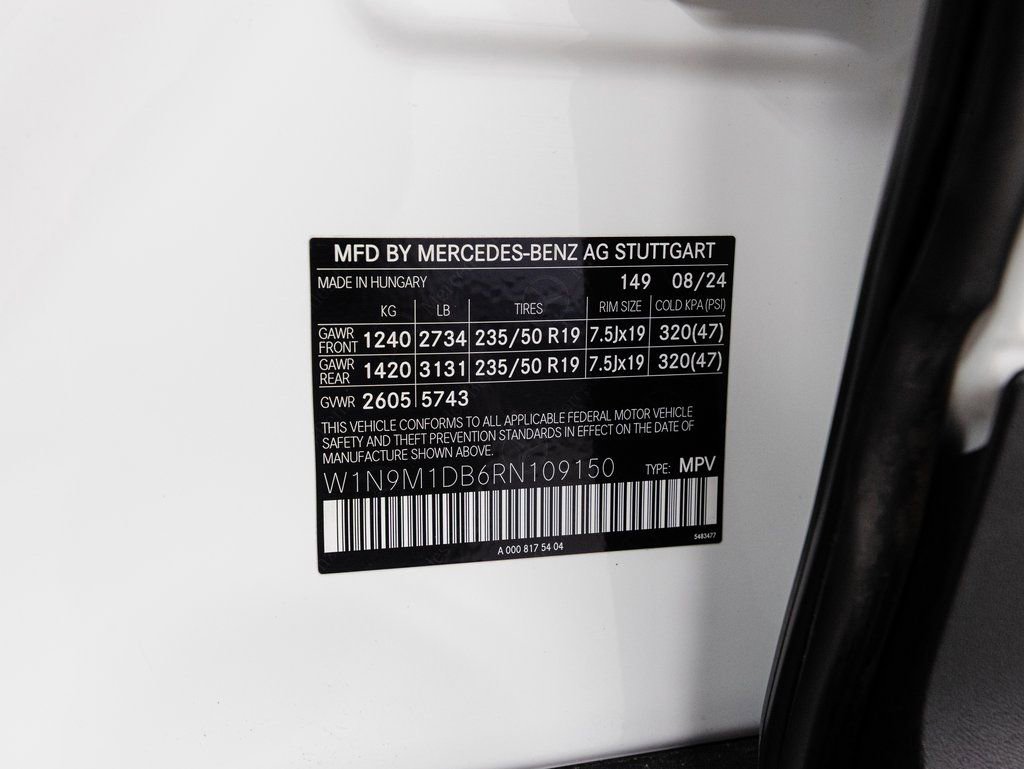 Used 2024 Mercedes-Benz EQB 350 4MATIC SUV image 35