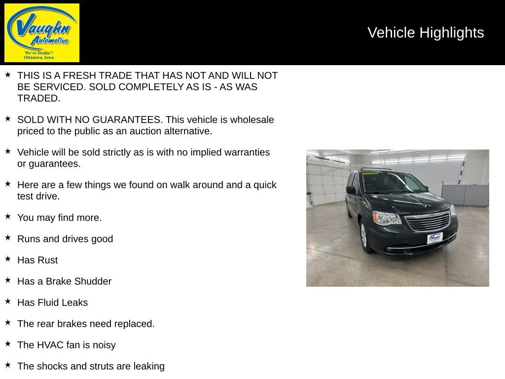 Used 2016 Chrysler Town & Country Touring video 2