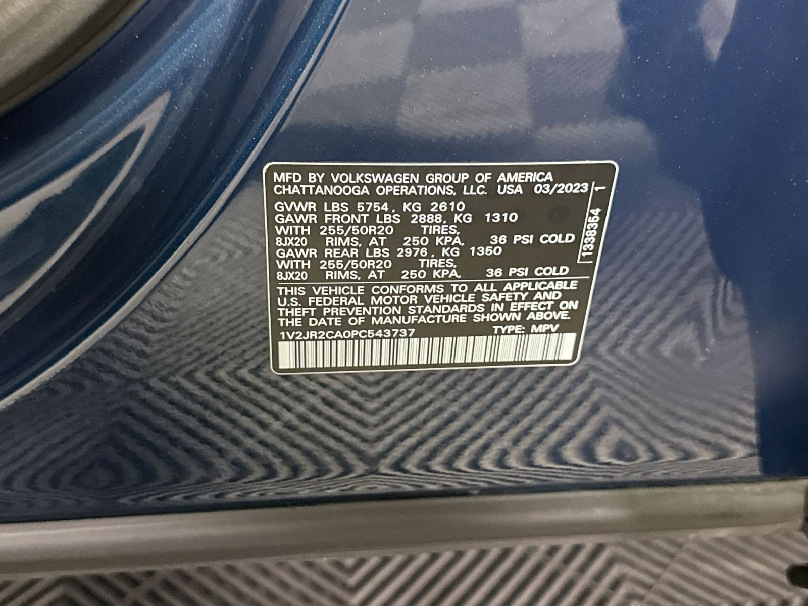 Used 2023 Volkswagen Atlas SE w/ Panoramic Sunroof Package image 38