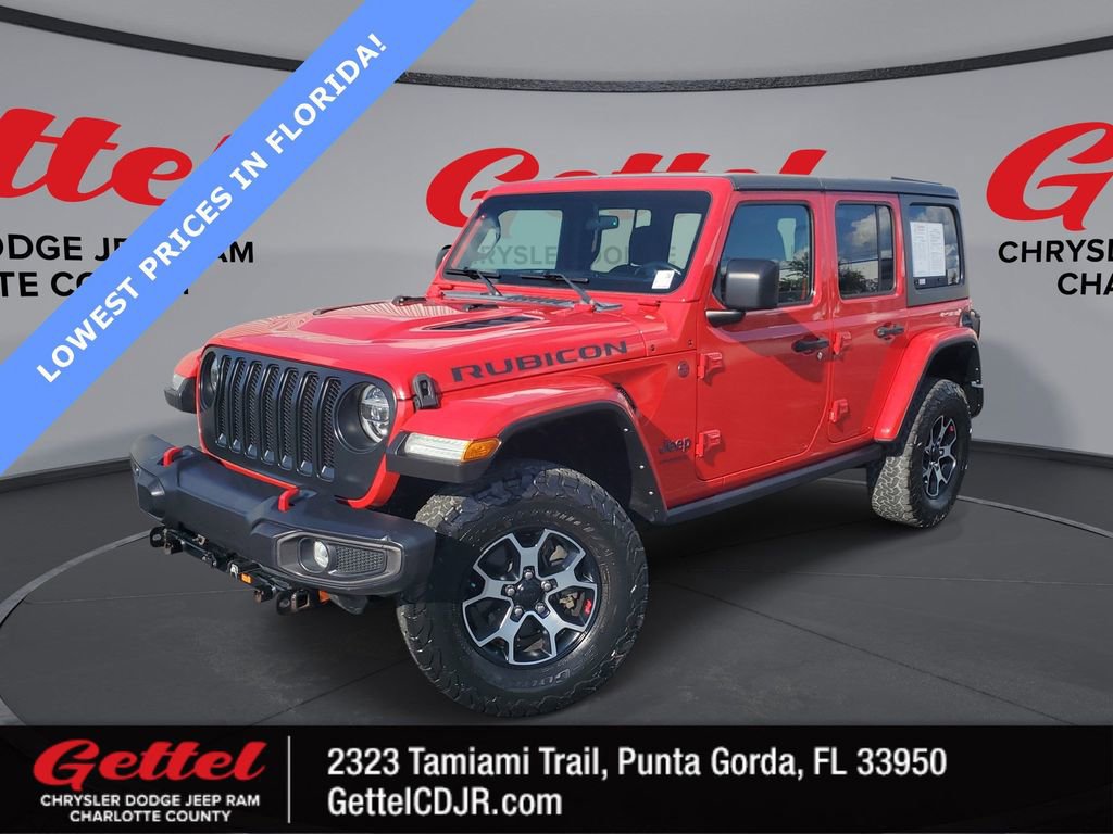 Used 2021 Jeep Wrangler Unlimited Rubicon w/ LED Lighting Group