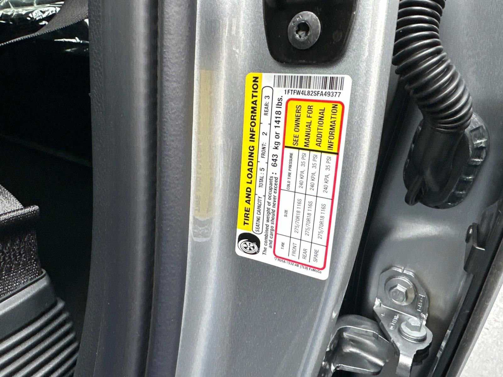 New 2025 Ford F150 Tremor w/ Equipment Group 402A High image 23