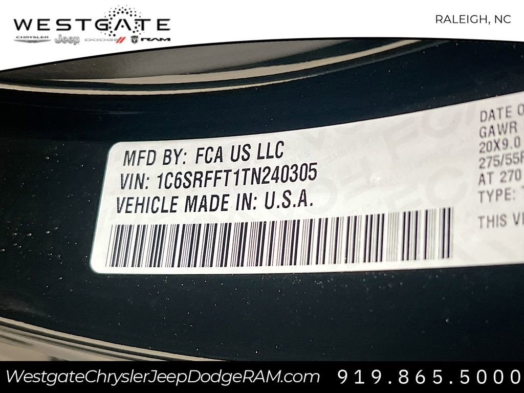 New 2026 RAM 1500 4x4 Crew Cab image 14