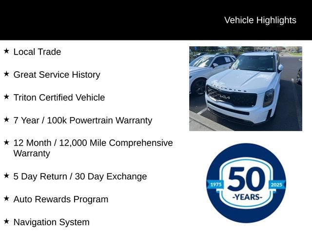 Used 2022 Kia Telluride SX w/ SX Prestige Package AWD/4WD image 5