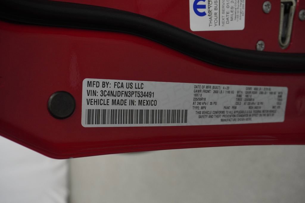 Used 2023 Jeep Compass Latitude w/ Sun and Sound Group AWD/4WD image 53