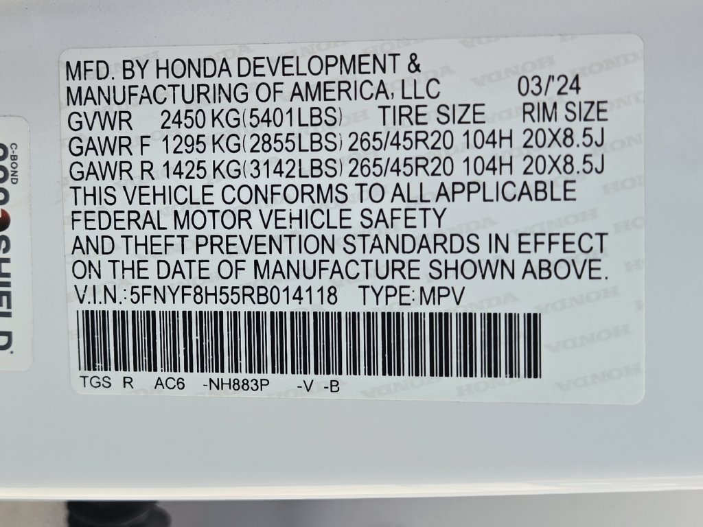 Certified 2024 Honda Passport EX-L image 32