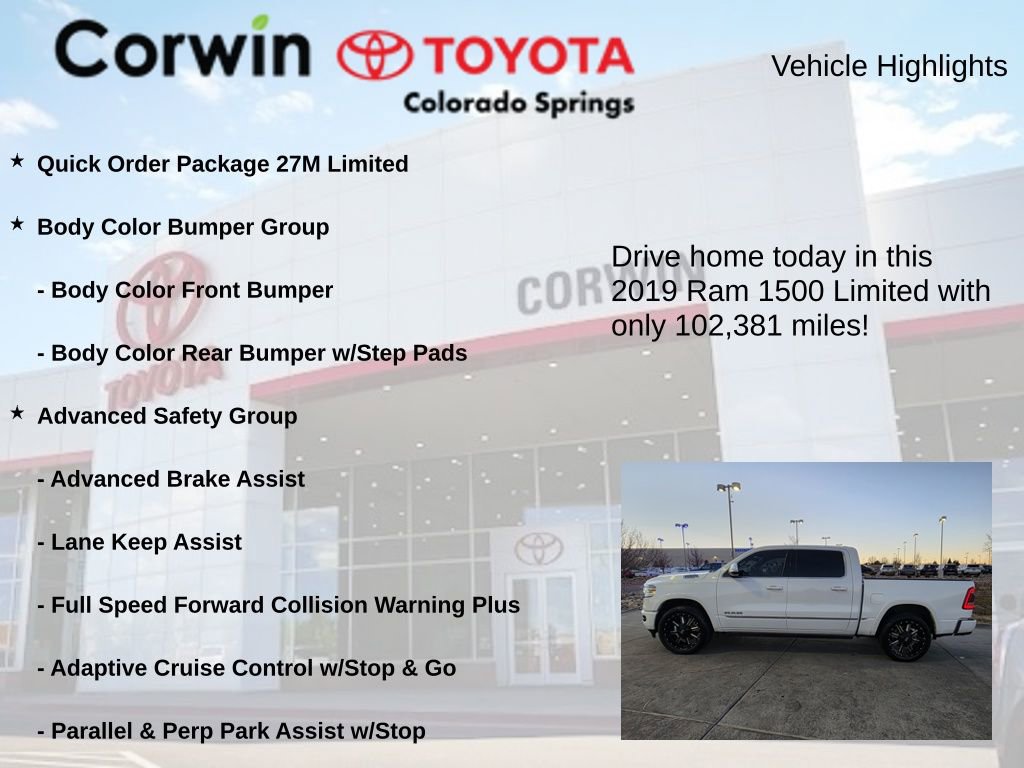 Used 2019 RAM 1500 Limited w/ Advanced Safety Group image 7