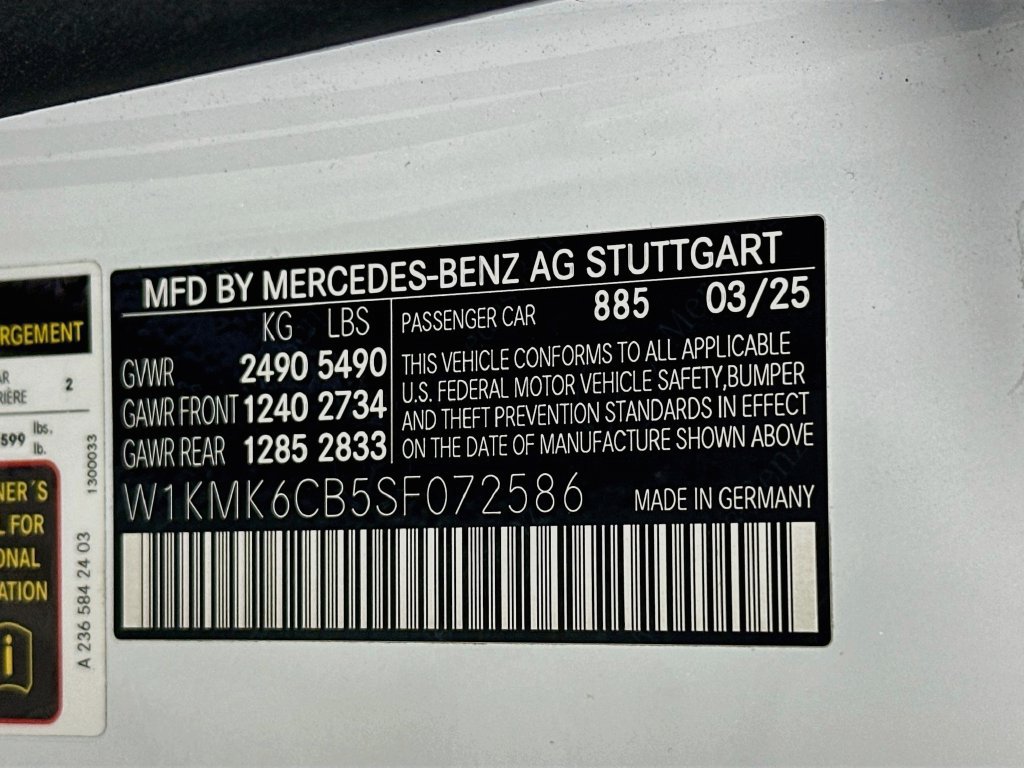 Certified 2025 Mercedes-Benz CLE 53 AMG 4MATIC Cabriolet image 31