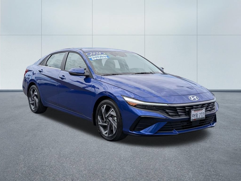 Certified 2026 Hyundai Elantra Limited FWD image 8