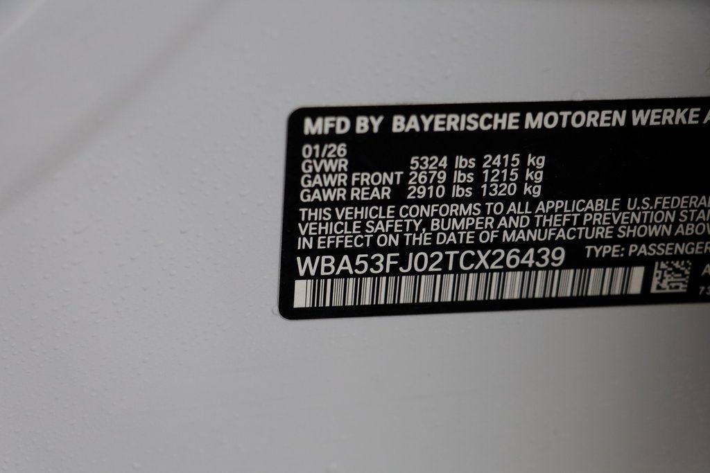 New 2026 BMW 530i xDrive w/ Premium Package AWD/4WD image 24