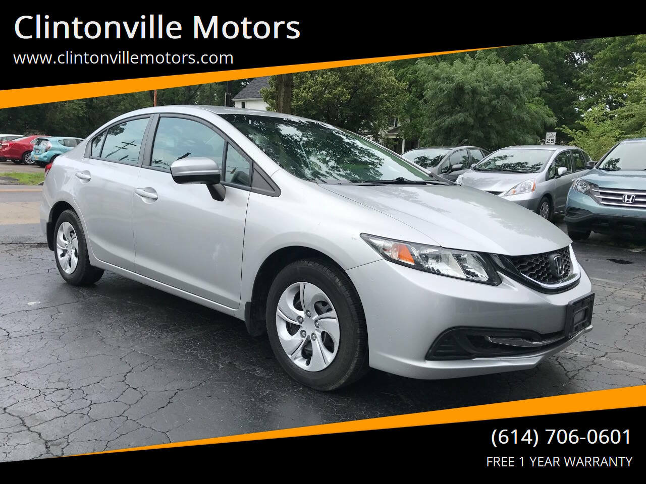Used 2014 Honda Civic LX image 1