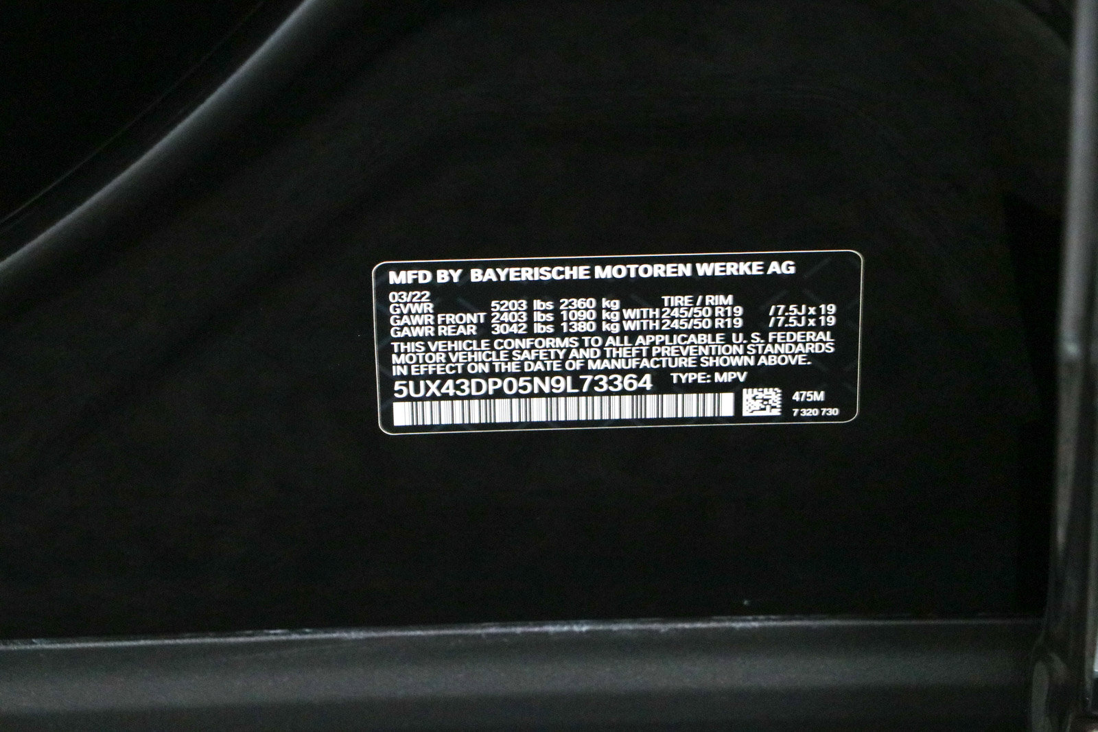 Used 2022 BMW X3 sDrive30i w/ Premium Package 2 RWD image 33