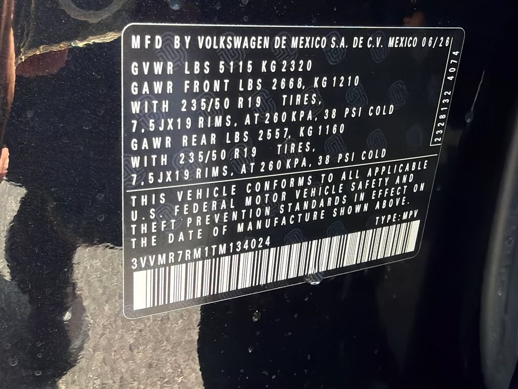 New 2026 Volkswagen Tiguan SE AWD/4WD image 31