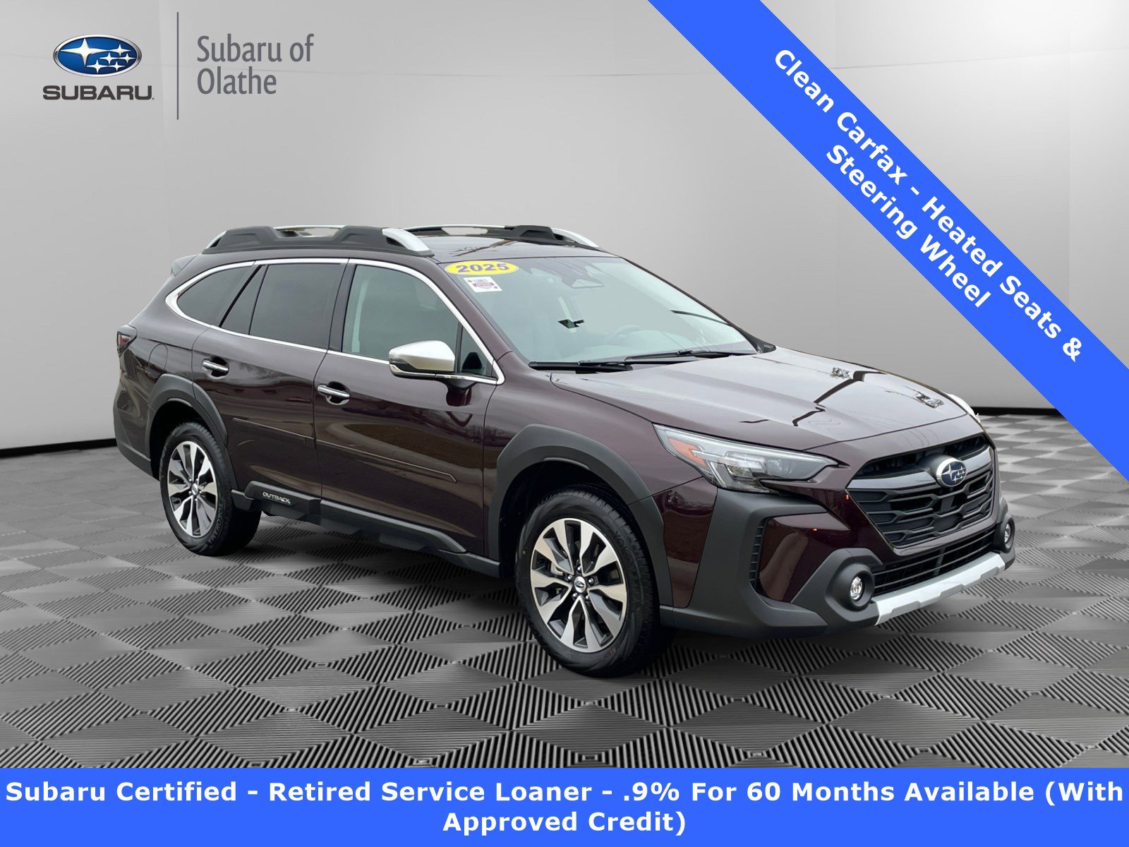 Certified 2025 Subaru Outback Touring XT