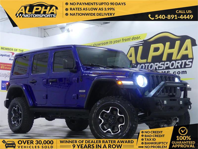 Used 2020 Jeep Wrangler Unlimited Rubicon w/ Quick Order Package 28Y Recon