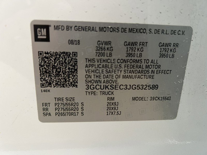 Used 2018 Chevrolet Silverado 1500 LTZ w/ Sport Package image 46