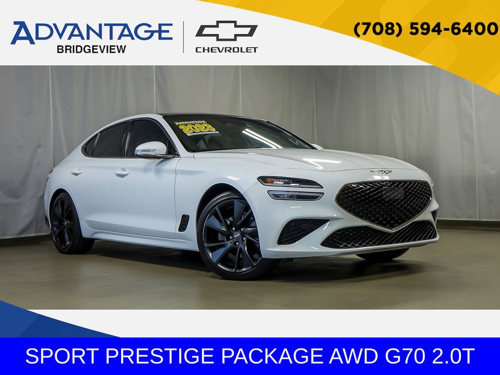 Used 2023 Genesis G70 2.0T w/ Sport Prestige Package AWD/4WD image 1